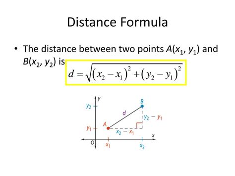 Ppt 1 7 Midpoint And Distance In The Coordinate Plane Powerpoint