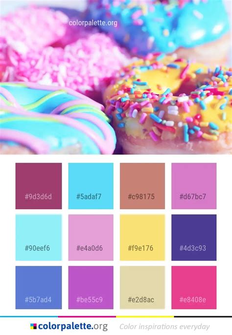 Candy Color Palette Ideas
