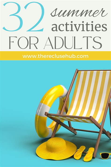 32 Fun Summer Activity Ideas For Adults