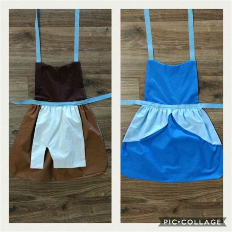 Reversible Cinderella Inspired Dress Up Apron Nähen Für Kinder Nähen