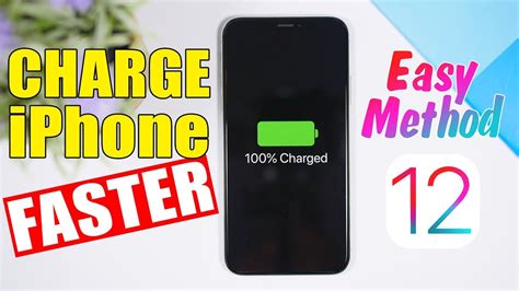 How To Charge Iphone Faster Easy Method Youtube