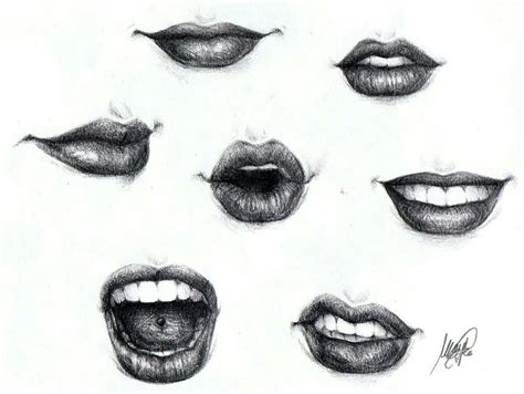Mouth Drawing Drawing Faces Drawing Sketches Sketch Art Drawing