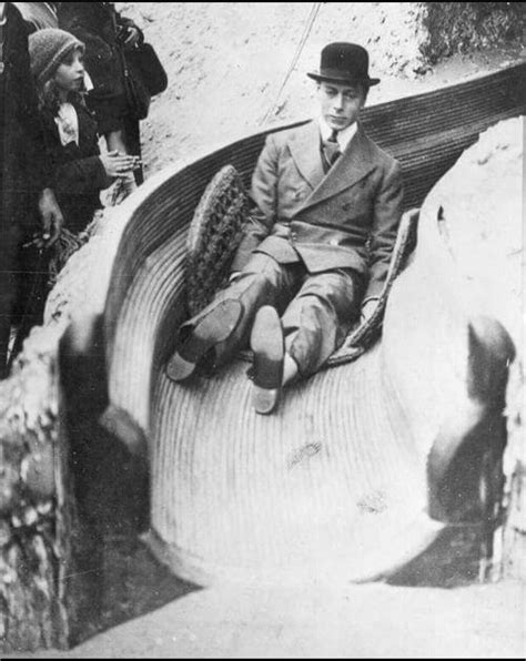 King George Vi Having Fun 1938