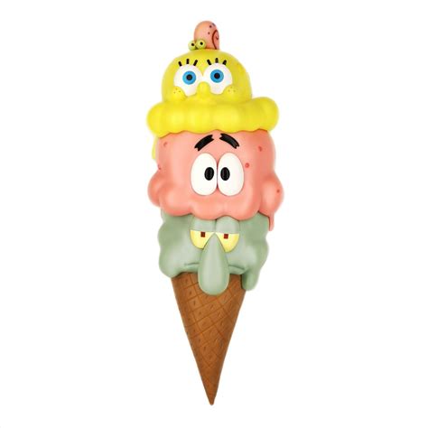 Spongebob Triple Scoop Ice Cream Cone Myplasticheart