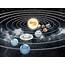 Solar System With Eight Planets Wall Mural Wallpaper  Canvas Art Rocks