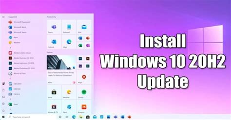 How To Download And Install Windows 10 20h2 Update 2 Methods
