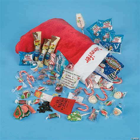 Personalized Christmas Candy Favorites Filled Stocking Discontinued