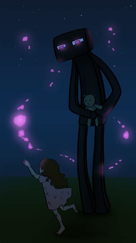 Sally And The Enderman By La Mishi Mish On Deviantart