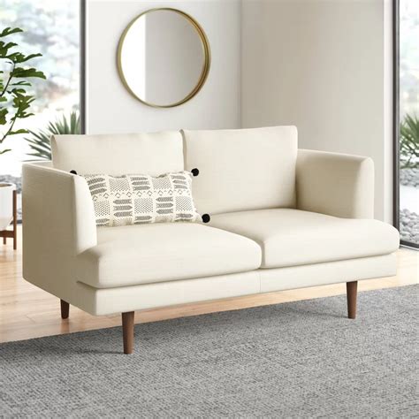 Modern Scandinavian Sofas Allmodern Love Seat Living Room Design