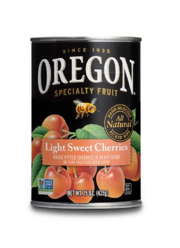 Oregon Fruit Products Pitted Royal Anne Heavy Syrup Canned Cherries 15