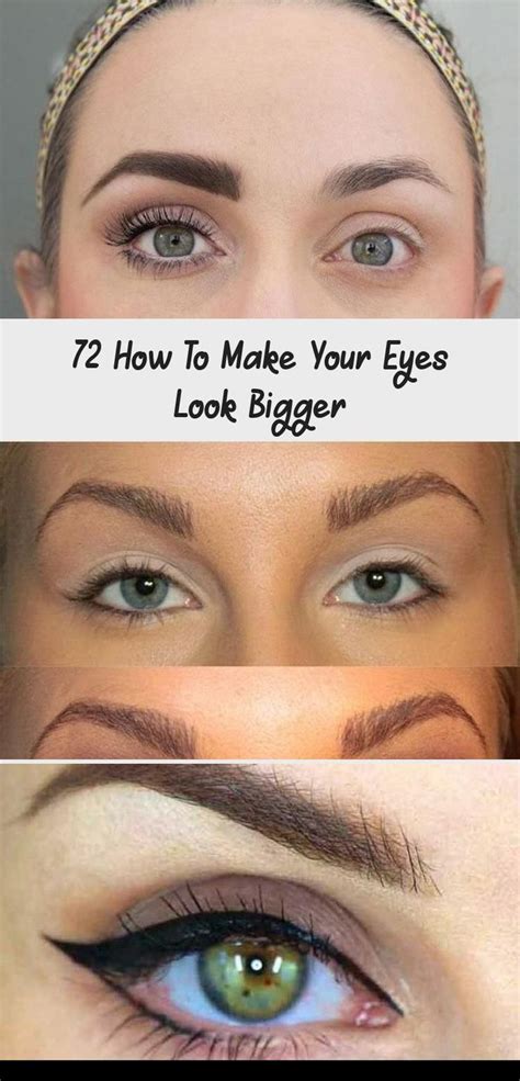 Create your perfect eye look with gel pencil eyeliner or liquid eyeliner. 72 How To Make Your Eyes Look Bigger - Eye Makeup | Makeup ...