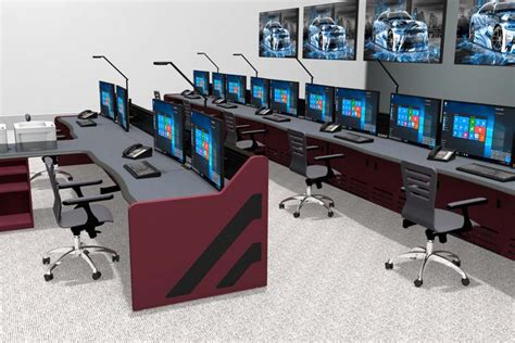 #controlroom #ergonomics #dubai, #abudhabi #tradingroom #smartcities. Control Room Furniture & Accesories for Security ...