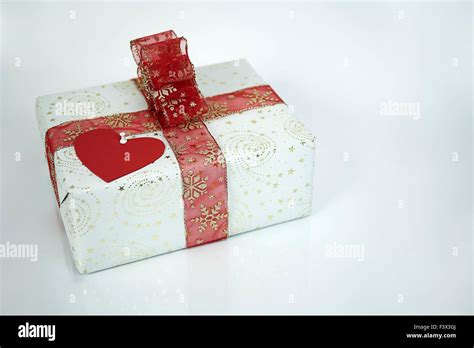 Christmas Package Stock Photo Alamy
