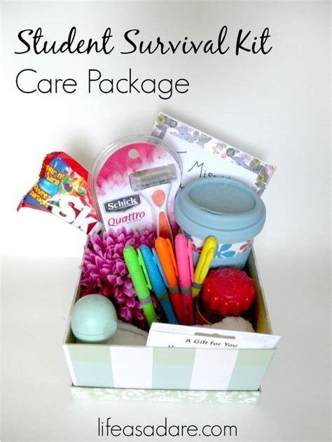 13 College Care Package Item Ideas College Care Package College
