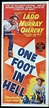 ONE FOOT IN HELL Original Daybill Movie Poster Alan Ladd Don Murray Dan ...