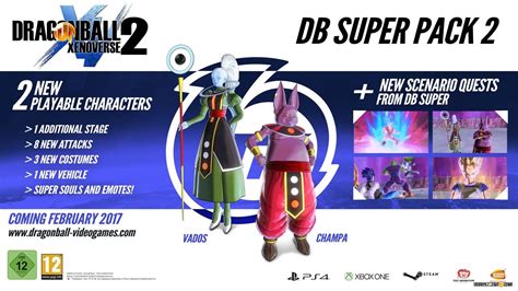 This is the new dlc pack that includes the new characters from dragon ball super. Dragon Ball Xenoverse 2: DLC Pack 2 is coming in February - DBZGames.org