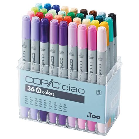 Copic Ciao Marker Set Of 36 Set A