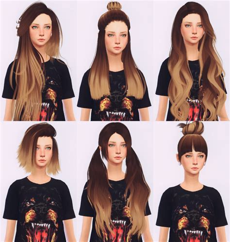 Sims 4 Ombre Hair Recolor Guideserv
