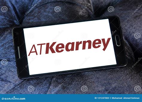 At Kearney Management Consulting Firm Logo Editorial Stock Photo
