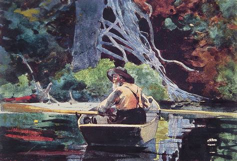 The Adirondack Guide Photograph By Winslow Homer Fine Art America