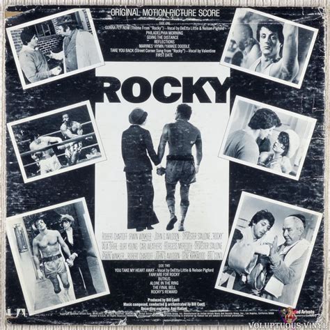 Bill Conti ‎ Rocky Original Motion Picture Score 1979 Vinyl Lp