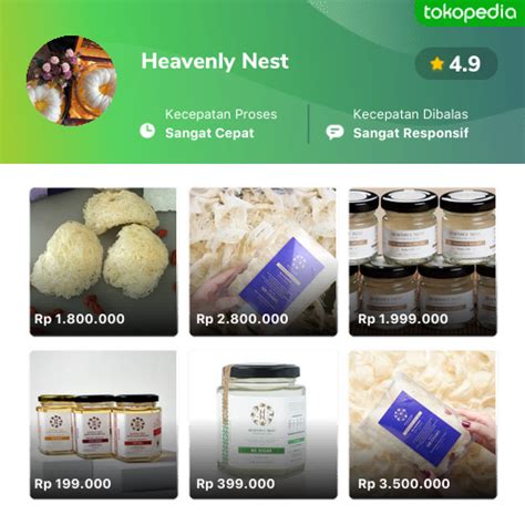 heavenly nest produk resmi and terlengkap tokopedia