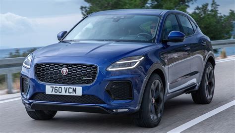 The New Jaguar E Pace With A Restyled Exterior And A Phev Powertrain