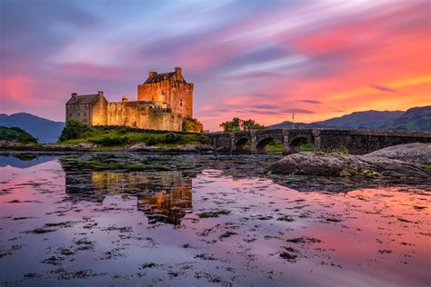 Eilean Donan Castle In Scotland By Casper Faltz Johannisson