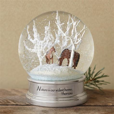 Pin By Jes Morgan On Horses Snow Globes Snowglobes Christmas