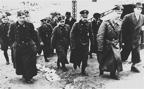 Concentration camps in the u.s. Heinrich Himmler inspects the Flossenbuerg concentration ...