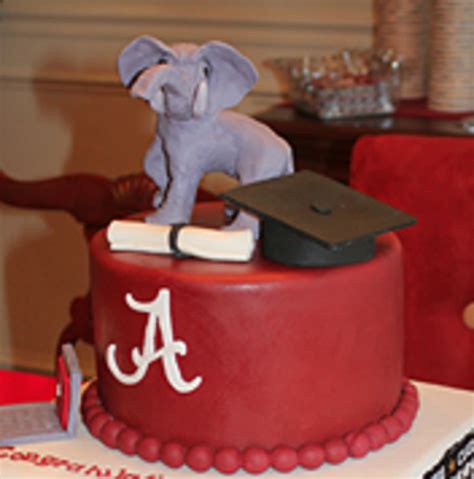 University Of Alabama Big Al Cake Topper Alabama Cakes Big Al