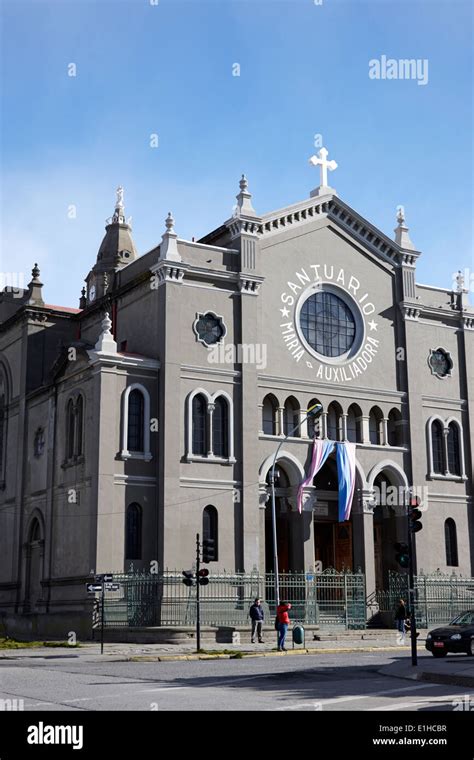 Maria Auxiliadora Church Santuario Punta Arenas Chile Stock Photo Alamy