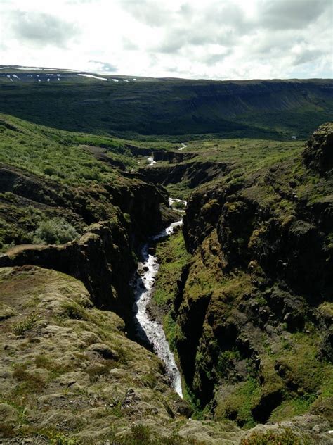 Glymur Waterfall Trail Hiking Iceland Best Hiking