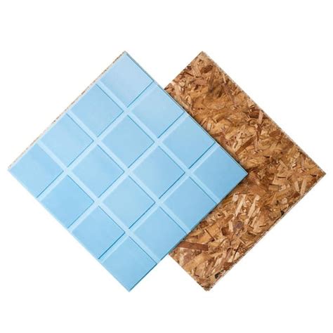 Dricore R Insulated Subfloor Panel 1 In X 2 Ft X 2 Ft Specialty