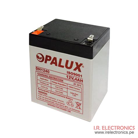 Bateria Seca 12v 4ah Opalux Dh 1240 Ir Electronics