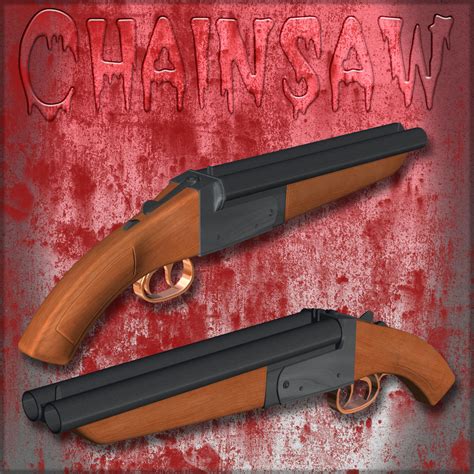 Chainsaw Shotgun Set 3d Models Richabri