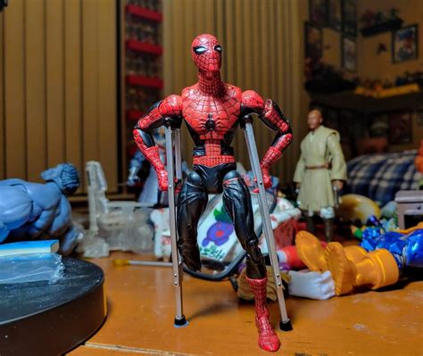 After A Few Wheelchair Bound Years Spiderman Is Finally Ready To Get