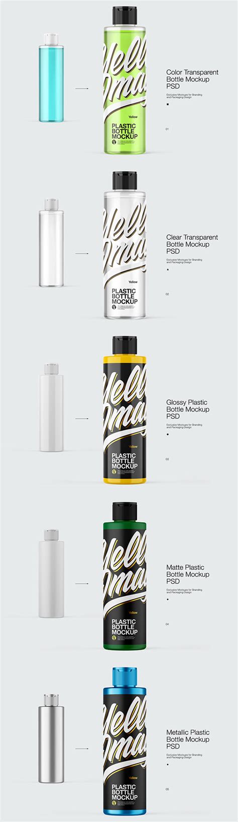Download Plastic Bottle Mock-up on Behance