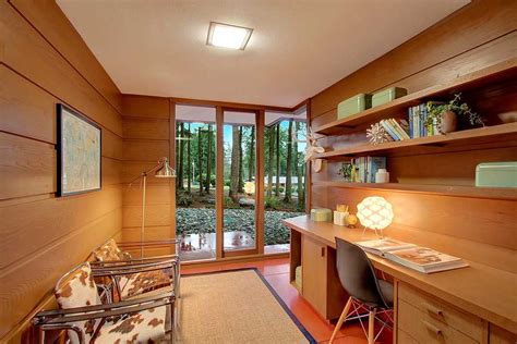 Browse photos of modern living rooms, bedrooms, kitchens and more to get inspired. 15 Inspirational Mid-Century Modern Home Office Designs