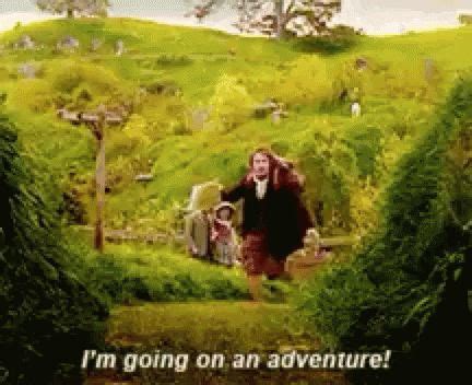 LOTR Bilbo Baggins GIF LOTR BilboBaggins Adventure Discover Share