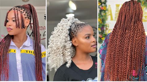 🦋latest Braided Hairstyles Compilation 🦋🦋💛 Youtube