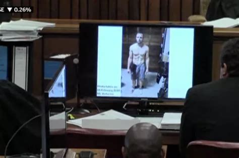 Oscar Pistorius Trial Haunting Image Shows Blade Runner Covered In