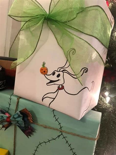 Nightmare Before Christmas Wrapping Ideas Not Mine Just Saving For