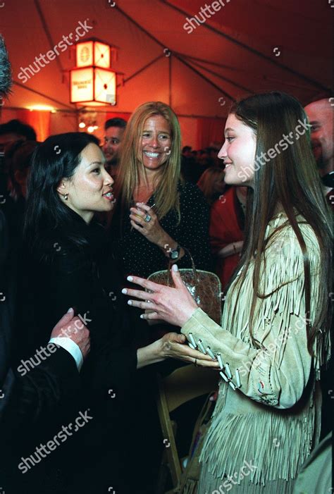 Lucy Liu Brandon Merrill World Premiere Editorial Stock Photo Stock