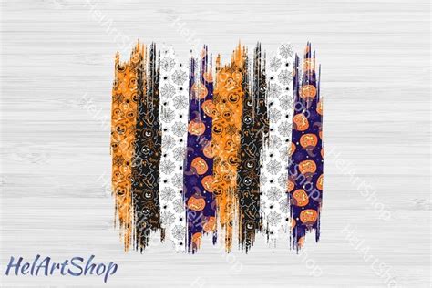 Halloween Brush Strokes Png