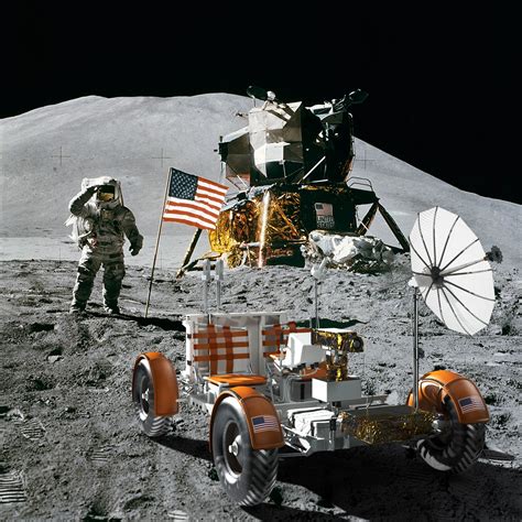 3d Model Lunar Roving Vehicle Apollo Turbosquid 1268652
