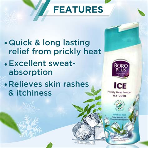 Boroplus Prickly Heat Ice Cool Powder 150 Gm 35 Gm Extra Price Uses