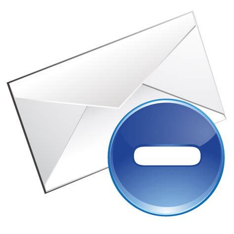 Delete Email Blue Icon Free Download On Iconfinder