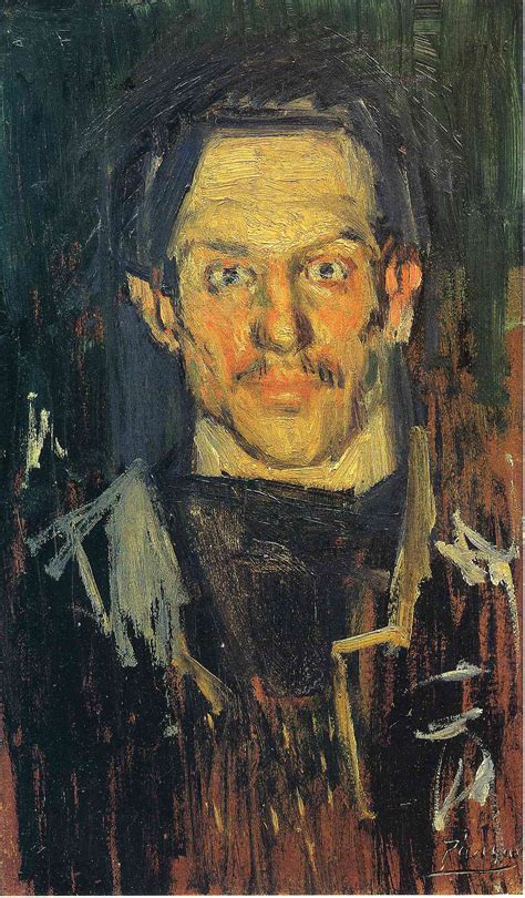 Self Portrait 1901 Pablo Picasso