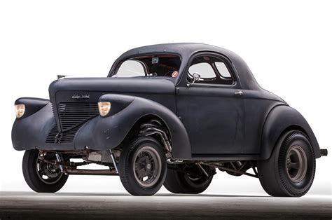 This Home Built 1939 Willys Coupe Gasser Gets 22 Mpg And Runs 1230s